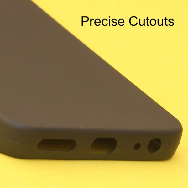 Black Spazy Silicone Case for Infinix Smart 6 - The Hatke