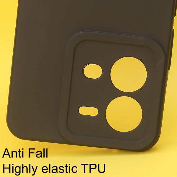 Black Spazy Silicone Case for Oppo Reno 8 Pro - The Hatke