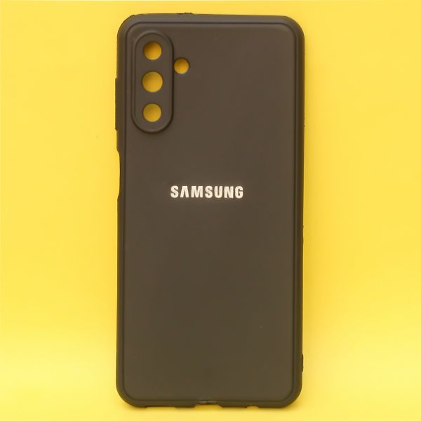Black Spazy Silicone Case for Samsung A13 5g - The Hatke