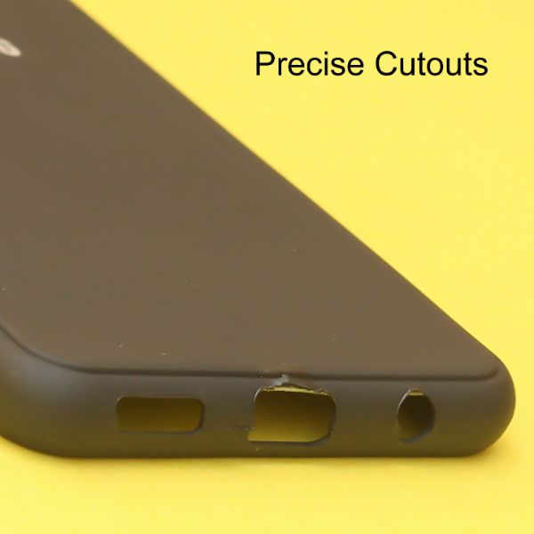 Black Spazy Silicone Case for Samsung A13 5g - The Hatke