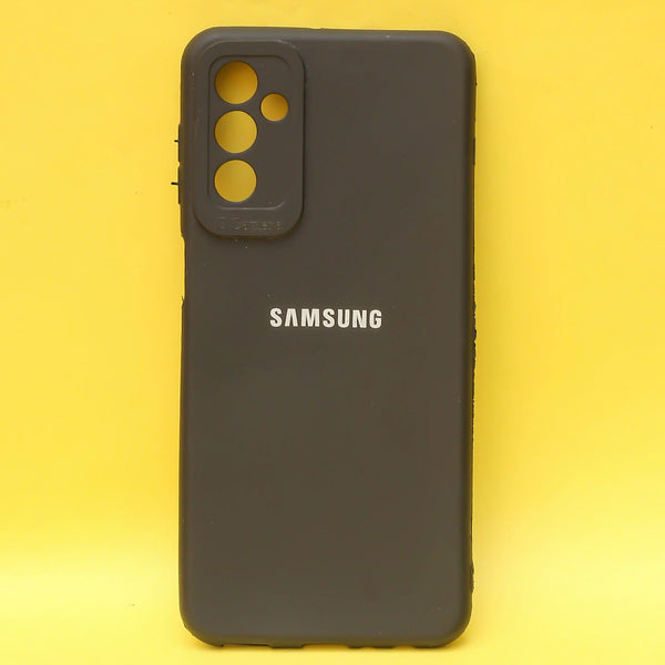 Black Spazy Silicone Case for Samsung F23 - The Hatke
