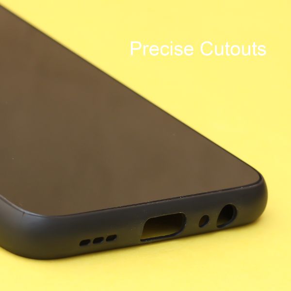 Black mirror Silicone Case for Oppo Reno 2f - The Hatke