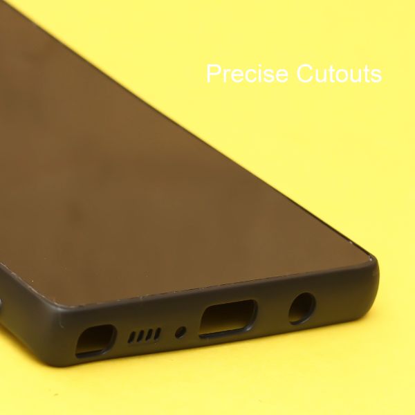 Black mirror Silicone Case for Samsung Note 9 - The Hatke