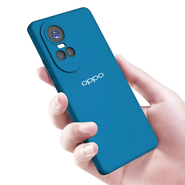 Blue Camera Original Silicone case for Oppo Reno 10 - The Hatke
