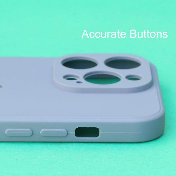 Blue Candy Silicone Case for Apple Iphone 15 Pro - The Hatke