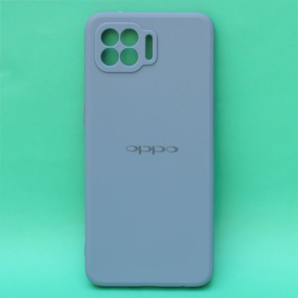 Blue Candy Silicone Case for Oppo F17 Pro - The Hatke