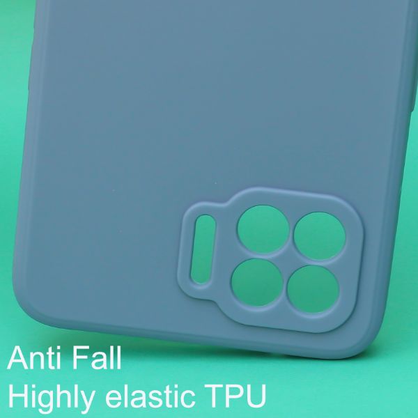 Blue Candy Silicone Case for Oppo F17 Pro - The Hatke