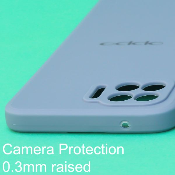 Blue Candy Silicone Case for Oppo F17 Pro - The Hatke