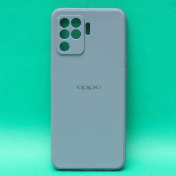 Blue Candy Silicone Case for Oppo F19 Pro - The Hatke