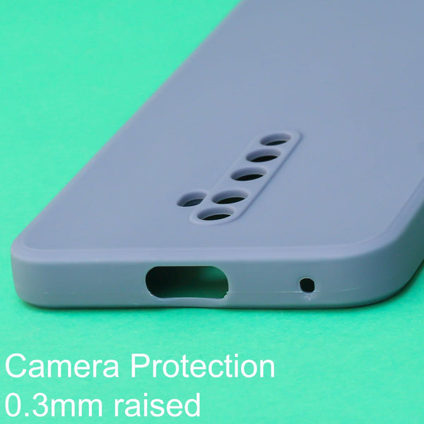 Blue Candy Silicone Case for Oppo Reno 2f - The Hatke