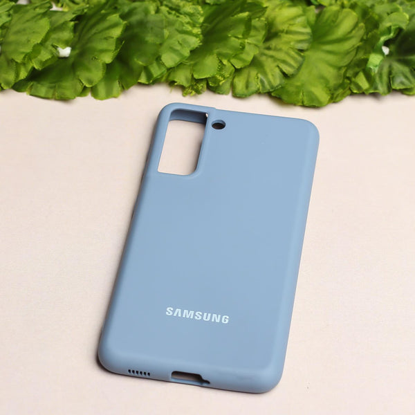 Blue Original Silicone case for Samsung S21 FE - The Hatke
