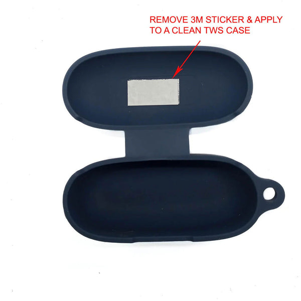 Blue  Silicone buds case for Boat 121 - The Hatke