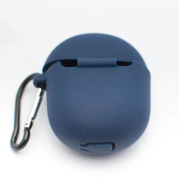 Blue Silicone buds case for Boat 383 - The Hatke