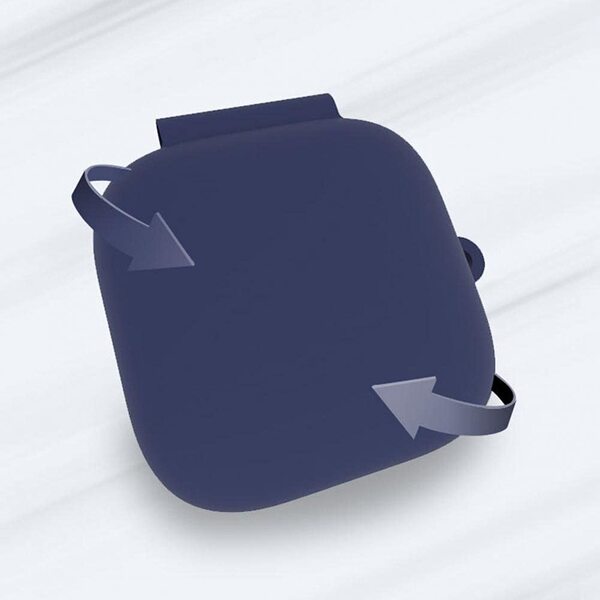 Blue Silicone case for Oppo Encho W51 - The Hatke