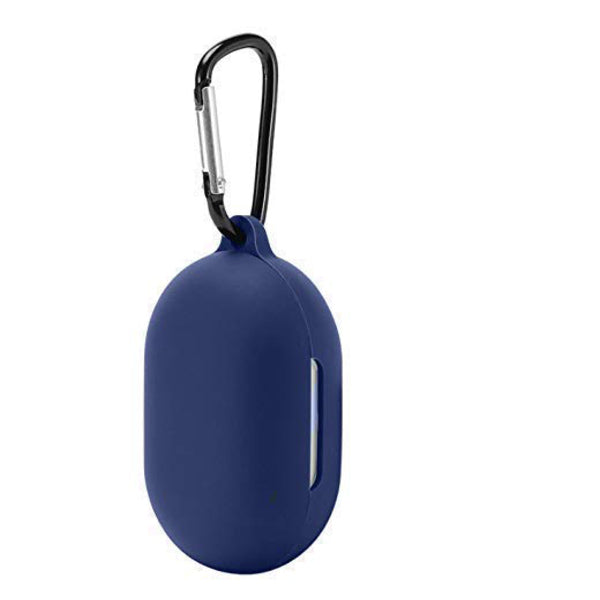 Blue Silicone case for Oppo Enco W11 - The Hatke