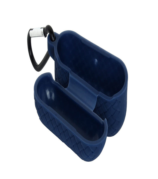 Blue Stylish Silicone Case For Apple Airpods 1/2 - The Hatke