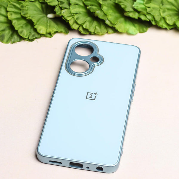Blue camera Safe mirror case for Oneplus Nord CE 3 LITE 5G - The Hatke