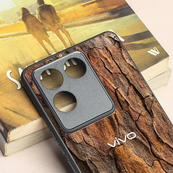 Wavy Grain metal back case for Vivo T2 Pro