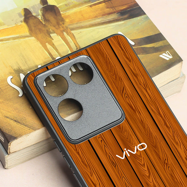 WoodCraft Touch metal back case for Vivo T2 Pro