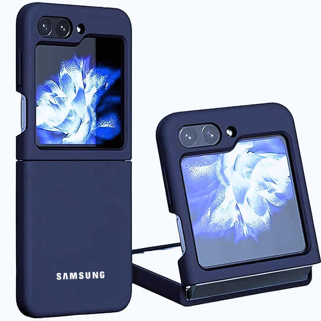 Dark Blue Original Silicone case for Samsung Galaxy Z FLIP