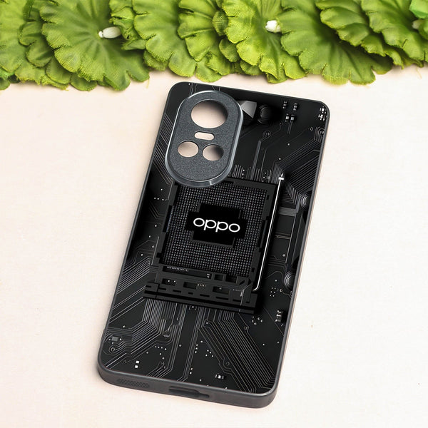 Microchip metal back case for Oppo Reno 10 Pro