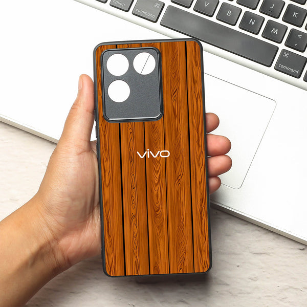 WoodCraft Touch metal back case for Vivo T2 Pro