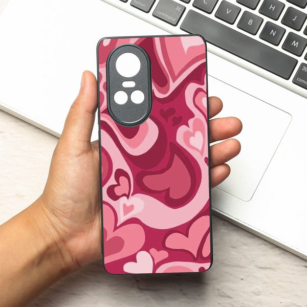 Valentine Wave metal back case for Oppo Reno 10 Pro