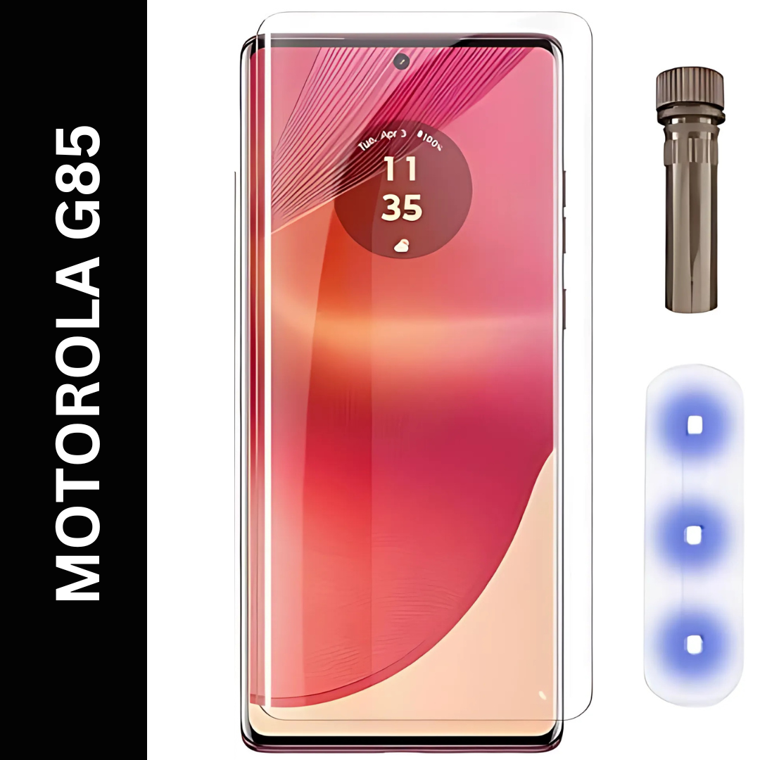 Moto G85 Tempered Glass Premium UV Tempered Glass Screen Protector
