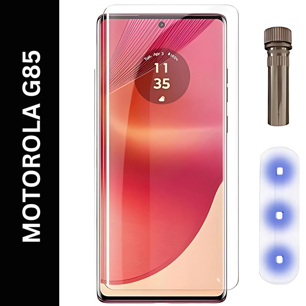 Premium UV Tempered Glass Screen Protector For Motorola G96 5g