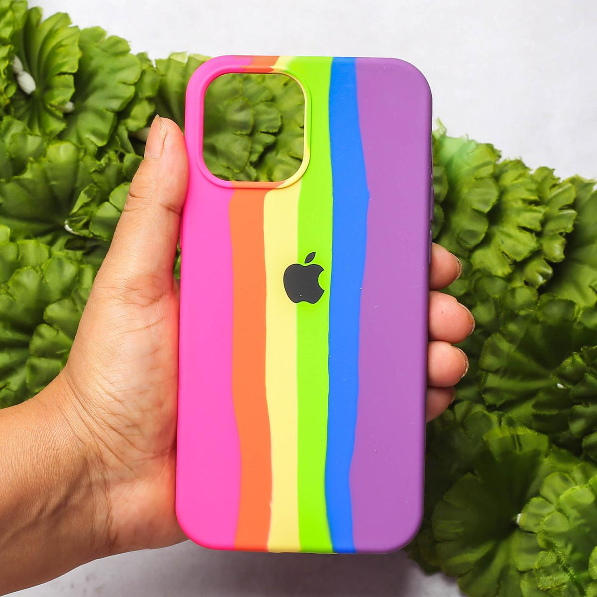 PATTERN Rainbow Silicone Case for Apple iphone 11 Pro Max – The