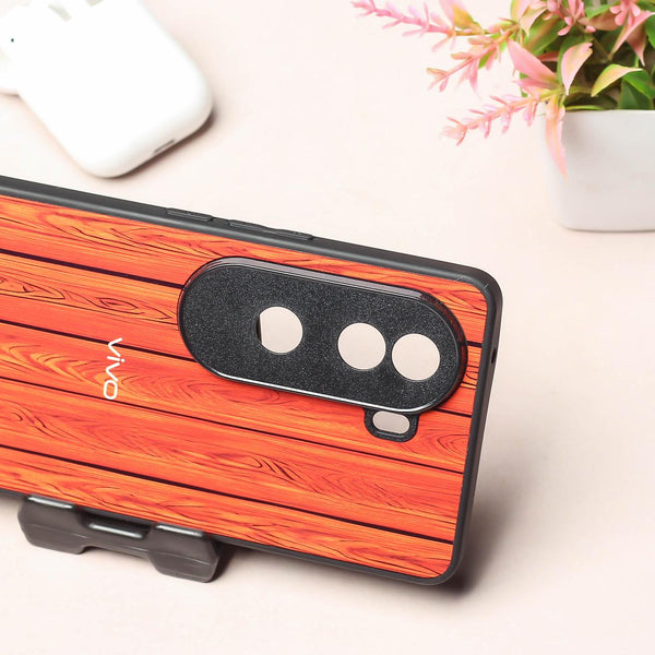 WoodCraft Touch metal back case for Vivo V40e