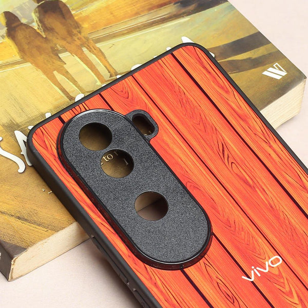 WoodCraft Touch metal back case for Vivo V40e