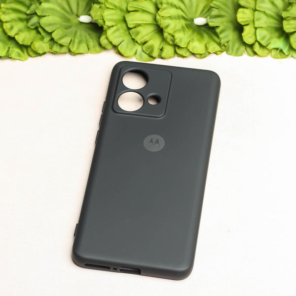 Black Camera Original Silicone case for Motorola G84