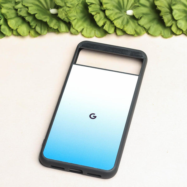 Blue Gradient metal back case for Google Pixel 8A