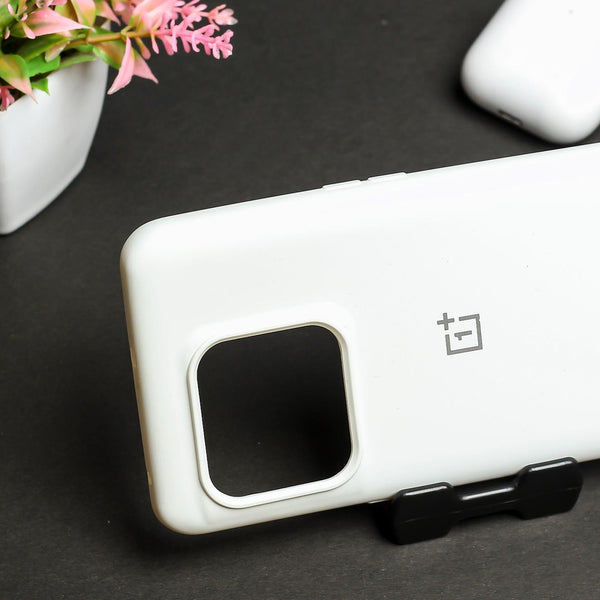 White Original Silicone case for Oneplus 10T