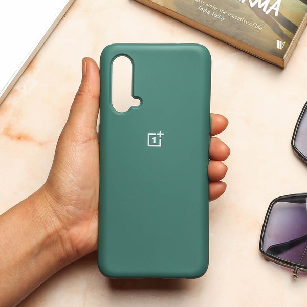 Green Original Silicone case for Oneplus Nord CE
