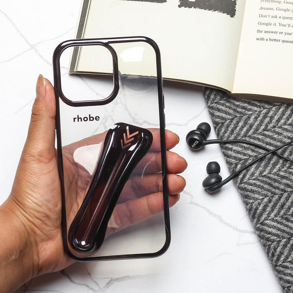 Rhobe Purple Silicone Case for Apple Iphone 16 Pro Max