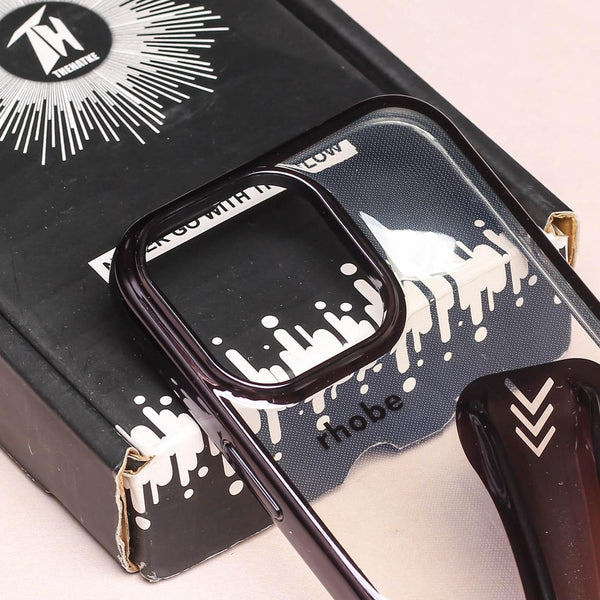 Rhobe Purple Silicone Case for Apple Iphone 16 Pro Max