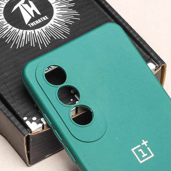 Dark Green Camera Original Silicone case for Oneplus Nord CE 4