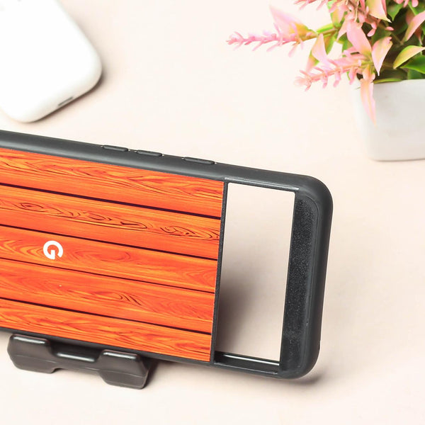 WoodCraft Touch metal back case for Google Pixel 8A