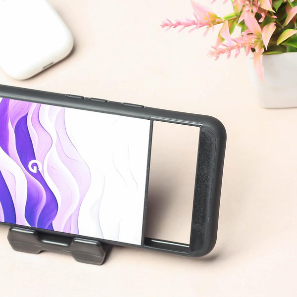 Purple Crest metal back case for Google Pixel 8A