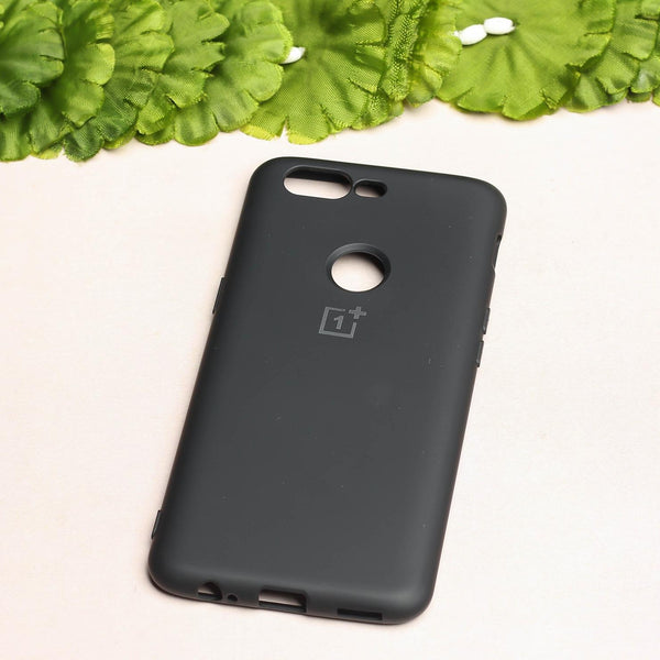 Black Camera Original Silicone Case for Oneplus 5T