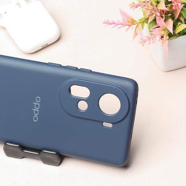 Dark Blue Camera Original Silicone case for Oppo Reno 11
