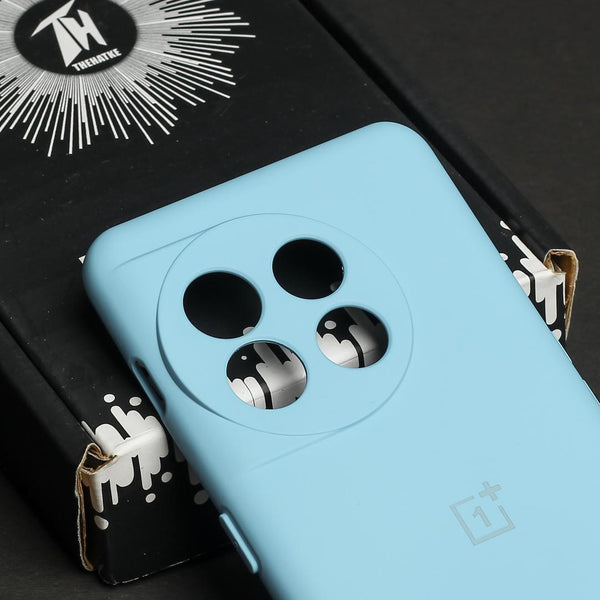 Sky Blue Camera Original Silicone case for Oneplus 11