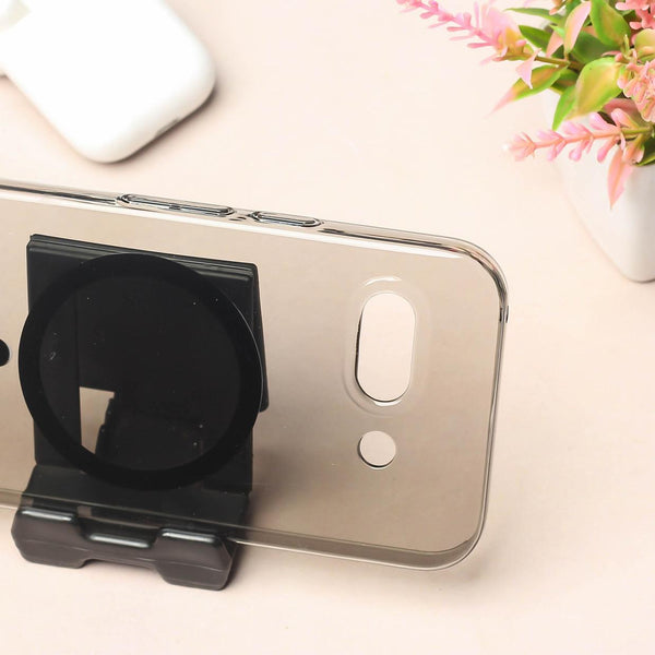 Black Shine Magsafe Transparent Case for Google Pixel 9a