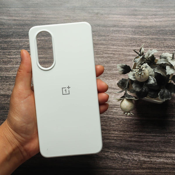 White Original Silicone Case for Oneplus Nord CE 4 Lite 5G