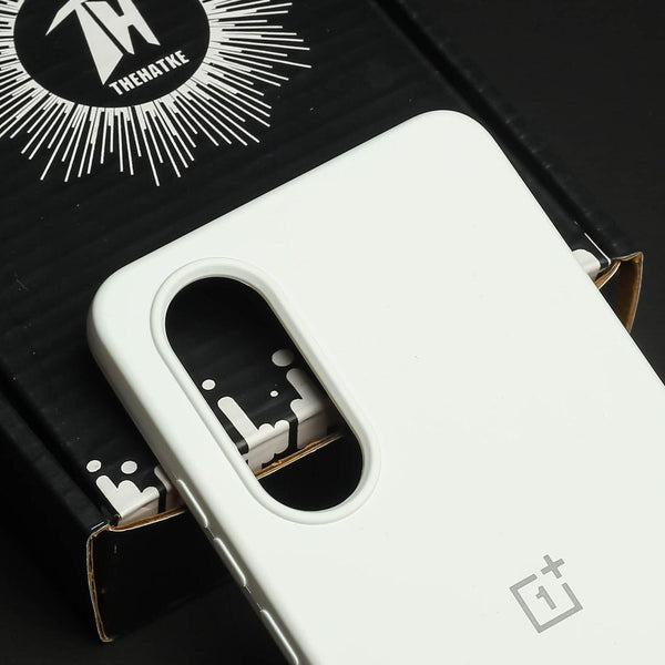 White Original Silicone Case for Oneplus Nord CE 4 Lite 5G