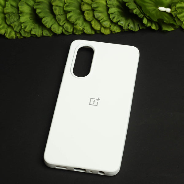 White Original Silicone Case for Oneplus Nord CE 4 Lite 5G