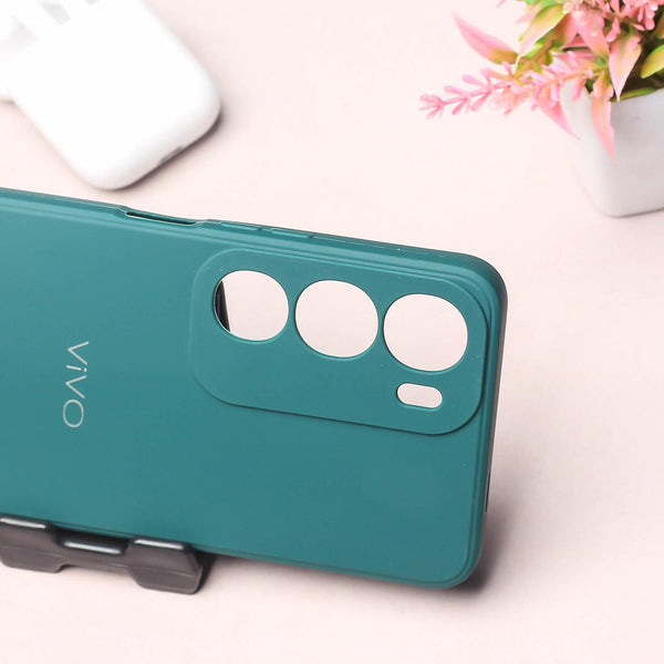 Dark Green Candy silicone Case for Vivo Y29