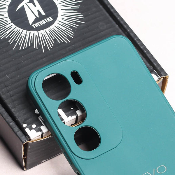 Dark Green Candy silicone Case for Vivo Y29